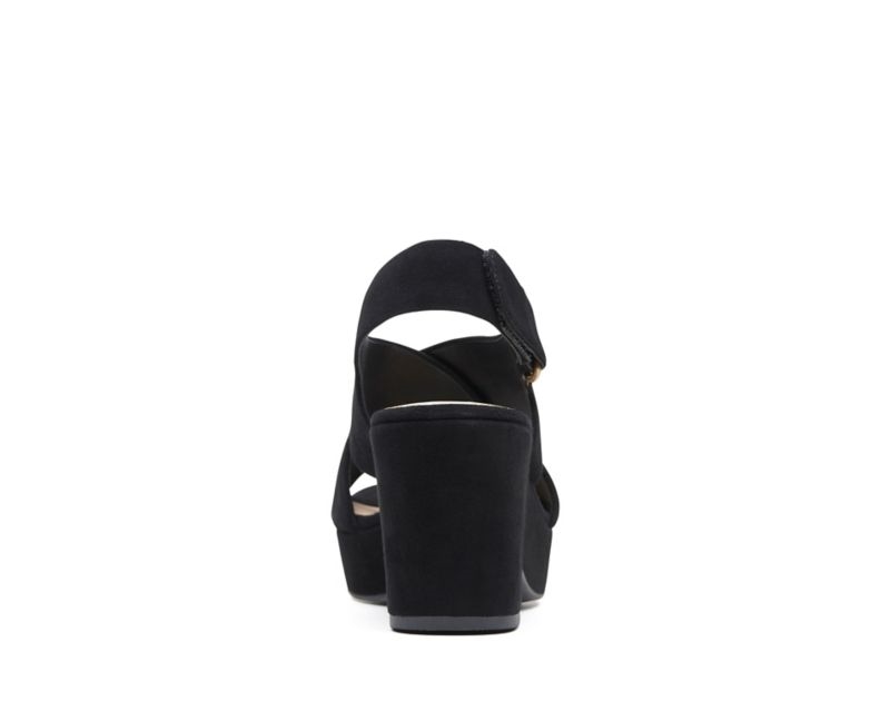 Clarks Maritsa Lara Heeled Sandals Black Women - India F6Y5816-G3