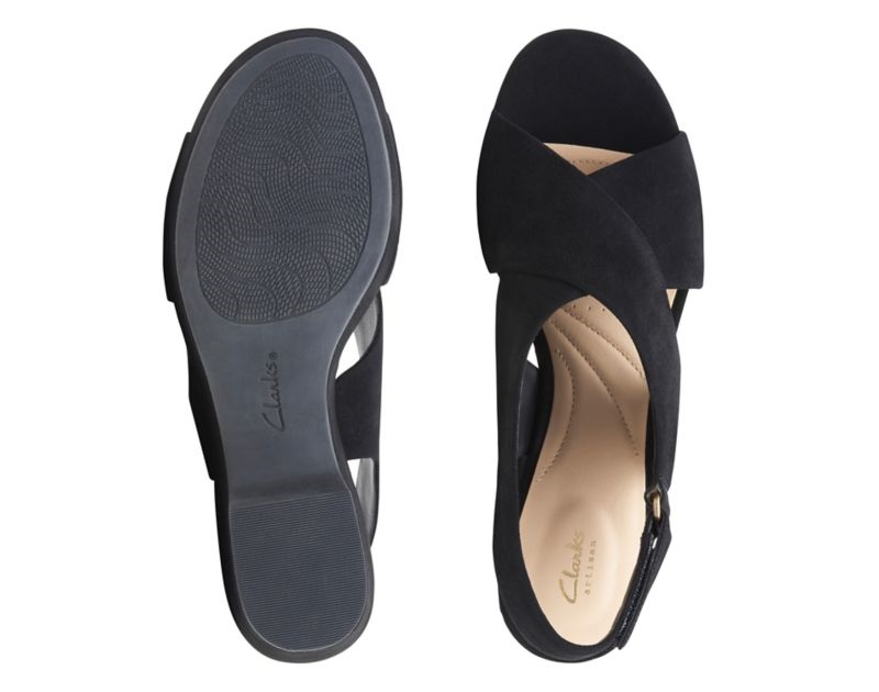 Clarks Maritsa Lara Heeled Sandals Black Women - India F6Y5816-G3