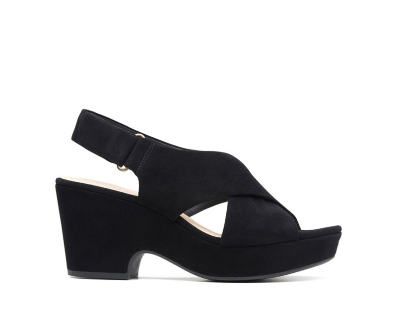 Clarks Maritsa Lara Heeled Sandals Black Women - India F6Y5816-G3