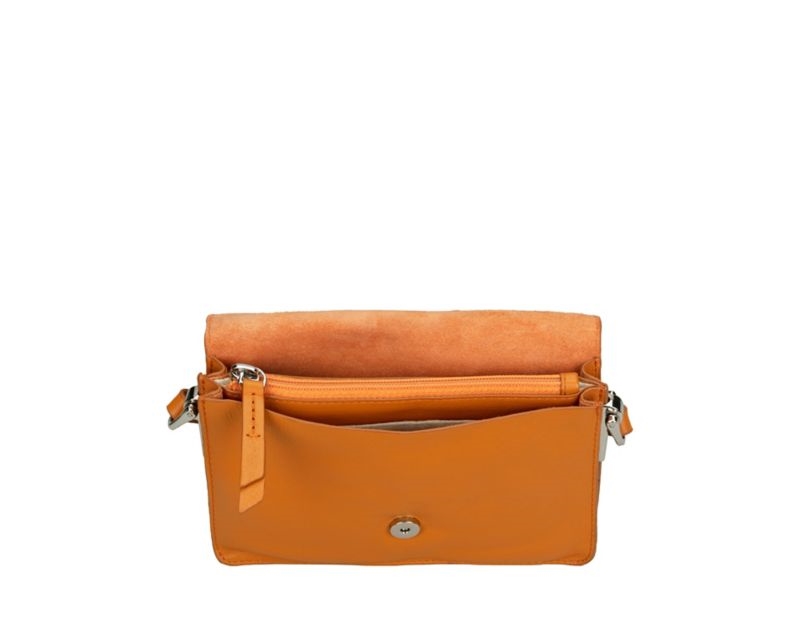 Clarks Marva Wave Cross Body Bags Orange Women - India H7W6680-R7