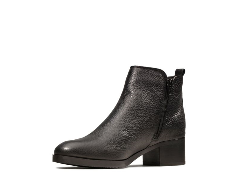 Clarks Mila Sky Chelsea Boots Black Women - India R8G8813-N2