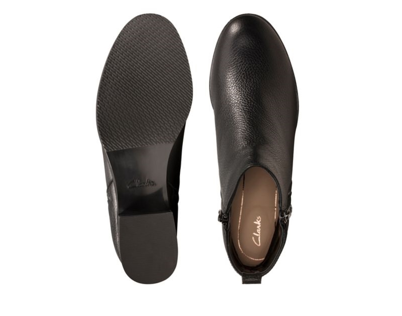 Clarks Mila Sky Chelsea Boots Black Women - India R8G8813-N2