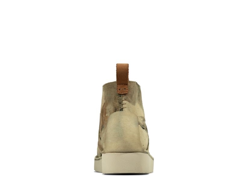 Clarks Nala Hike Boots Wallabee Boots White Camo Women - India B9D4753-N6