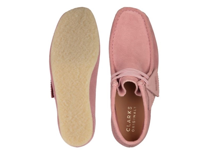 Clarks Originals Wallabee Boots Rose Women - India W1S3227-F0
