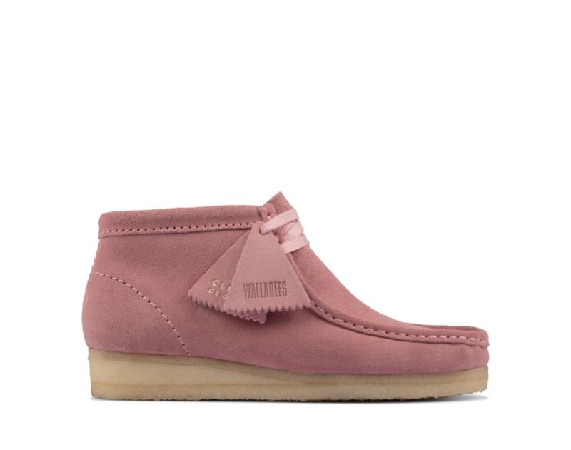 Clarks Originals Wallabee Boots Rose Women - India W1S3227-F0