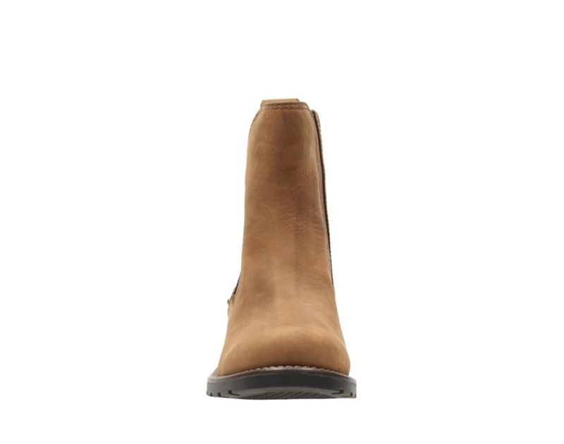 Clarks Orinoco Club Boots Chelsea Boots Brown Women - India V5B2788-D1