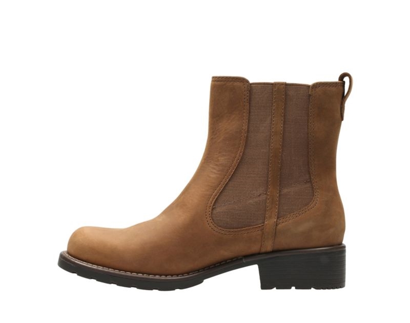 Clarks Orinoco Club Boots Chelsea Boots Brown Women - India V5B2788-D1