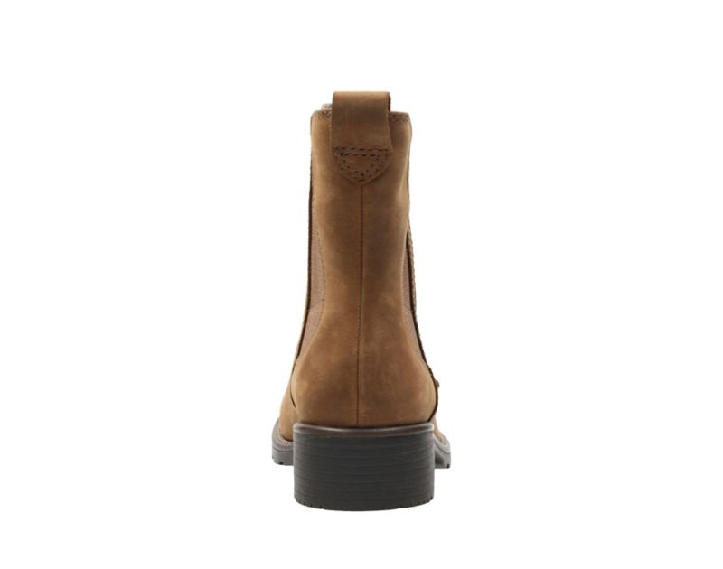 Clarks Orinoco Club Boots Chelsea Boots Brown Women - India V5B2788-D1