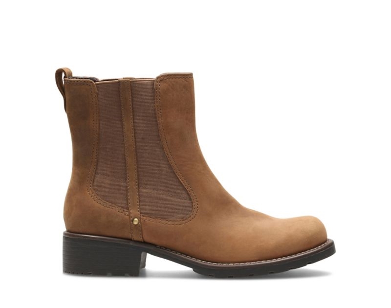Clarks Orinoco Club Boots Chelsea Boots Brown Women - India V5B2788-D1