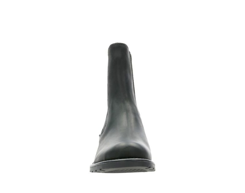 Clarks Orinoco Club Chelsea Boots Black Women - India N3T0256-K3