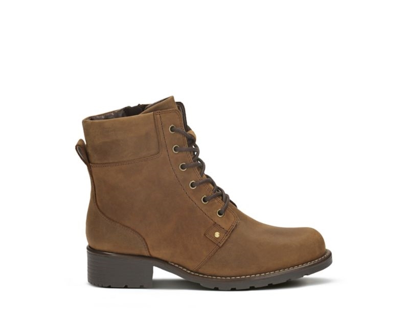 Clarks Orinoco Spice Boots Ankle Boots Brown Women - India C0K7452-E3