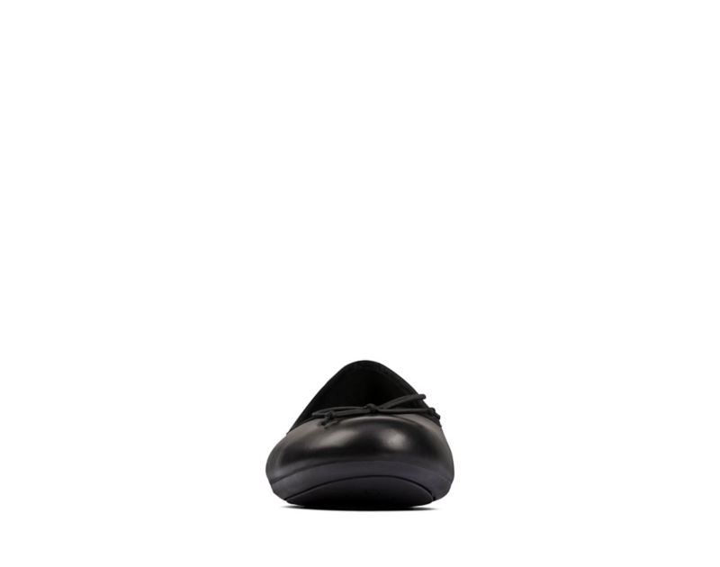 Clarks Patale Ballet Pumps Flat Shoes Black Women - India W8A5182-Z1