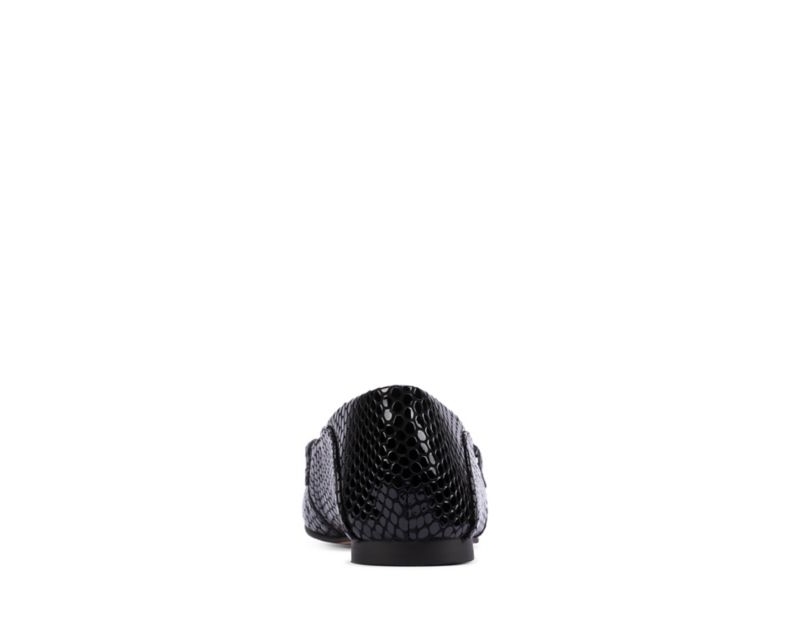 Clarks Pure 2 Loafers Black Women - India M4O0304-L5