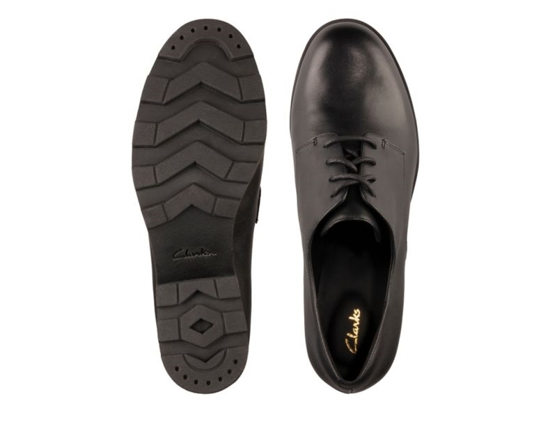 Clarks Rene Lace Heeled Shoes Heels Black Women - India Z5F1000-M5