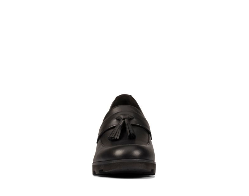 Clarks Rene Loafers Black Women - India R4X2624-Y3