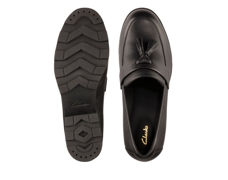 Clarks Rene Loafers Black Women - India R4X2624-Y3