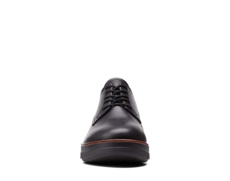 Clarks Shaylin Lace Wedge Shoes Wide Fit Shoes Black Women - India F4M7006-S5