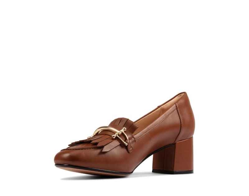 Clarks Sheer 55 Loafers Black Shoes Dark Brown Women - India R0Z5107-J6