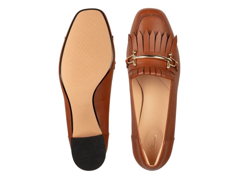 Clarks Sheer 55 Loafers Black Shoes Dark Brown Women - India R0Z5107-J6