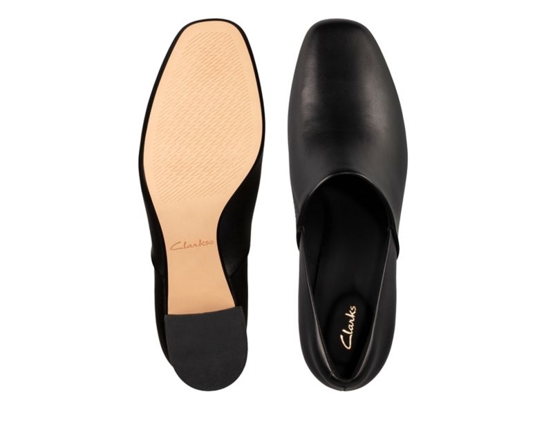 Clarks Sheer Lily 2 Heeled Shoes Black Shoes Black Women - India Z6C0104-J1