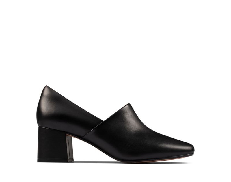 Clarks Sheer Lily 2 Heeled Shoes Black Shoes Black Women - India Z6C0104-J1