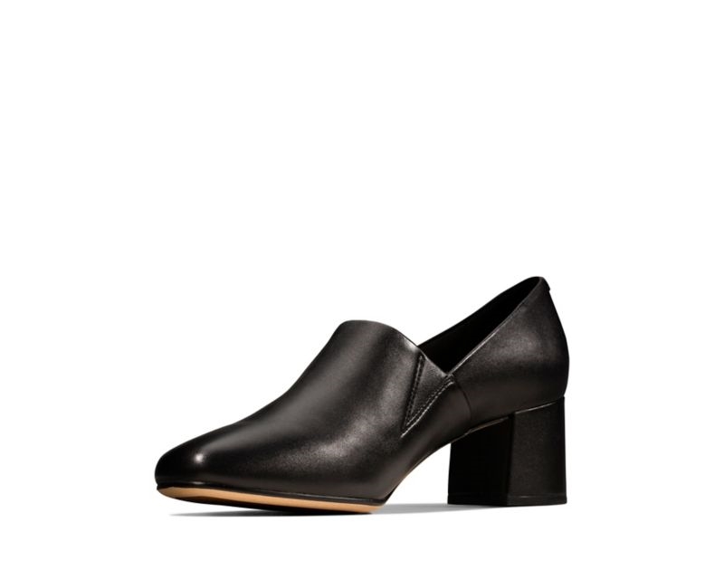 Clarks Sheer Lily Heeled Shoes Heels Black Women - India R4F0387-A2