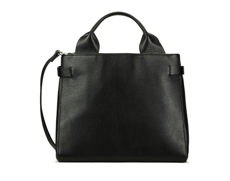 Clarks The Ella Large Leather Bags Black Women - India Y9U1699-P8
