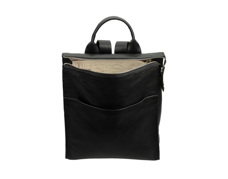 Clarks The Hayle Large Backpacks Black Women - India Z3J3238-Q5