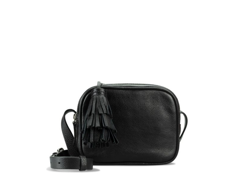 Clarks Topsham Mila Cross Body Bags Black Women - India G8L7383-G2