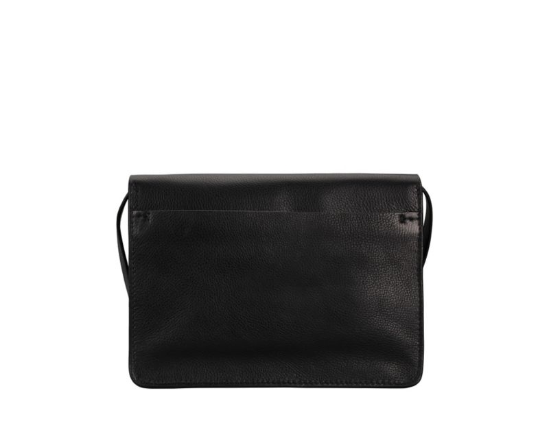 Clarks Treen River Cross Body Bags Leather Bags Black Women - India F2Q1954-G1