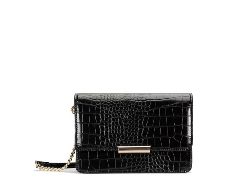 Clarks Treen Willow Cross Body Bags Black Women - India N7O4962-H2