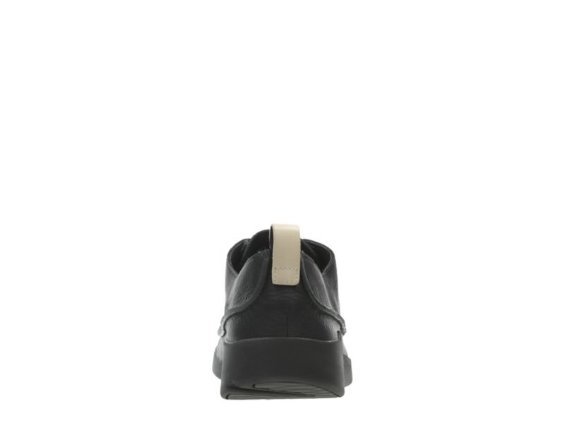 Clarks Tri Clara Flat Shoes Black Women - India C1A5182-Q2