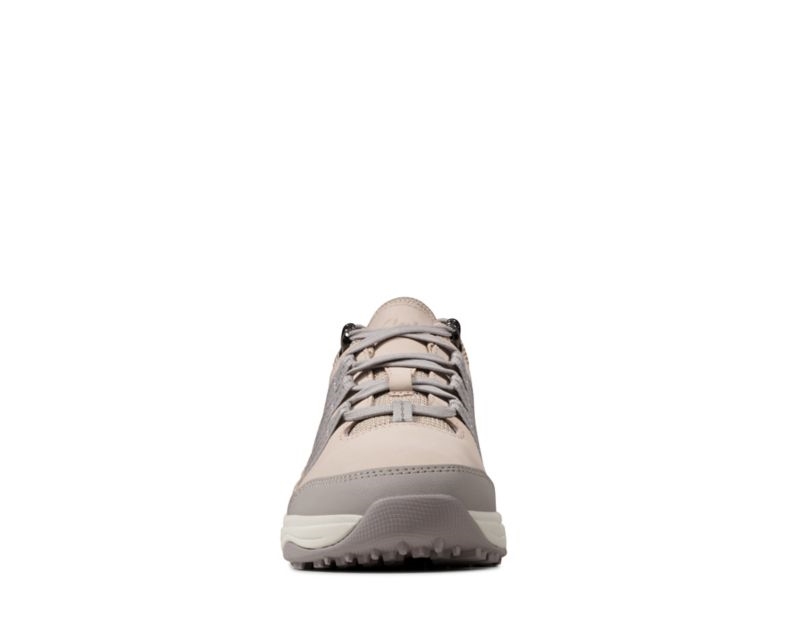 Clarks Tri Path Lo Trainers Skin Women - India X0D2685-U8