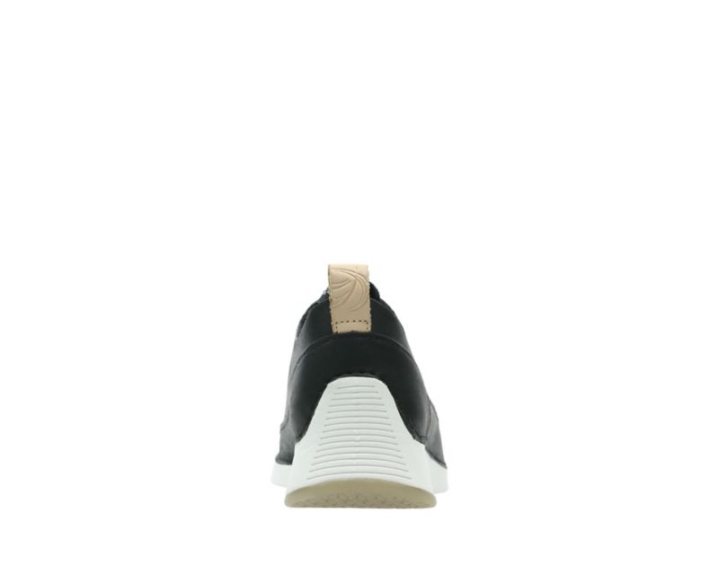 Clarks Tri Spark Trainers Black Women - India R6Y0864-J9