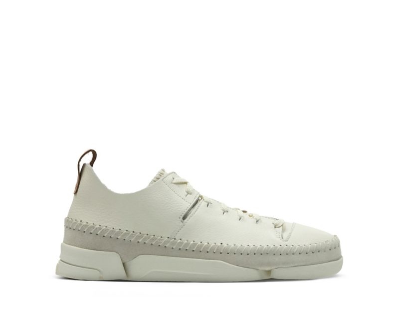 Clarks Trigenic Flex Trainers White Women - India N7M9030-N5