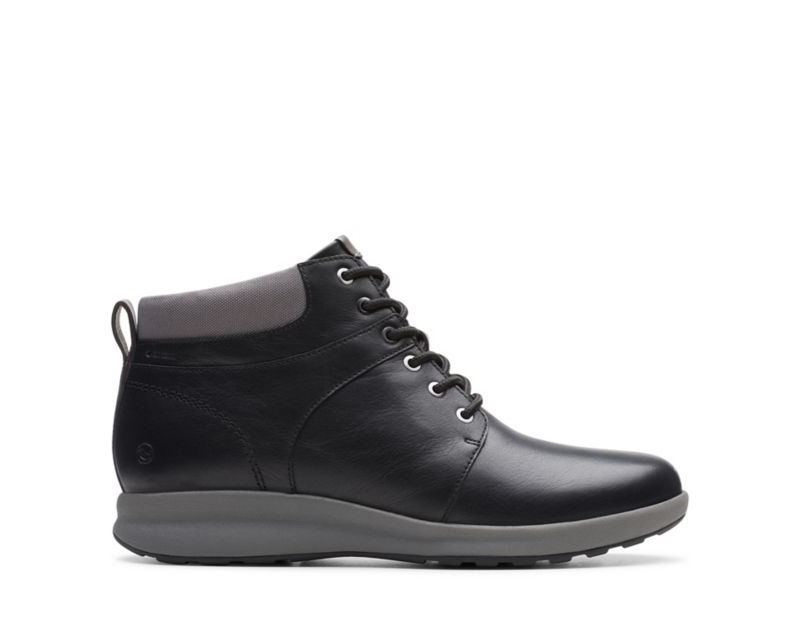 Clarks Un Adorn Outdoor Boots Black Women - India S2D1246-H8