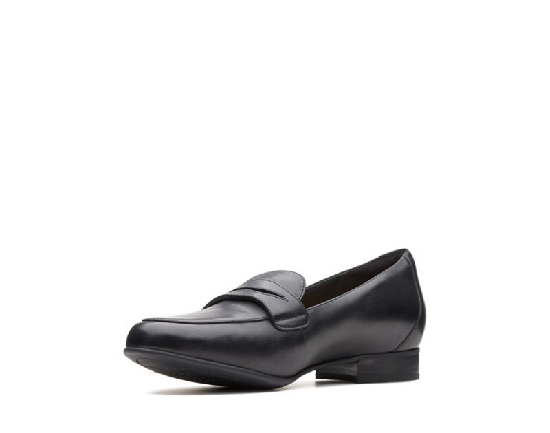 Clarks Un Blush Go Loafers Black Women - India V6Y8742-P8
