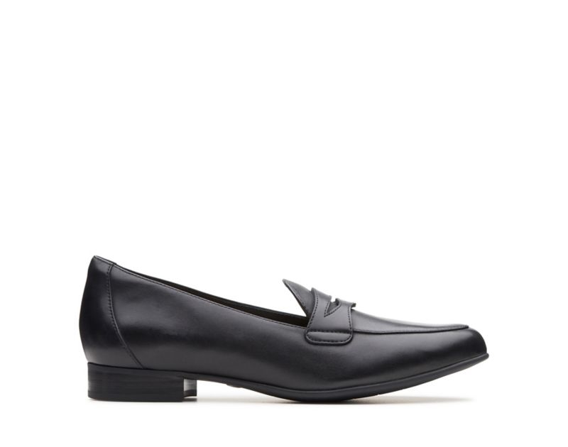 Clarks Un Blush Go Loafers Black Women - India V6Y8742-P8