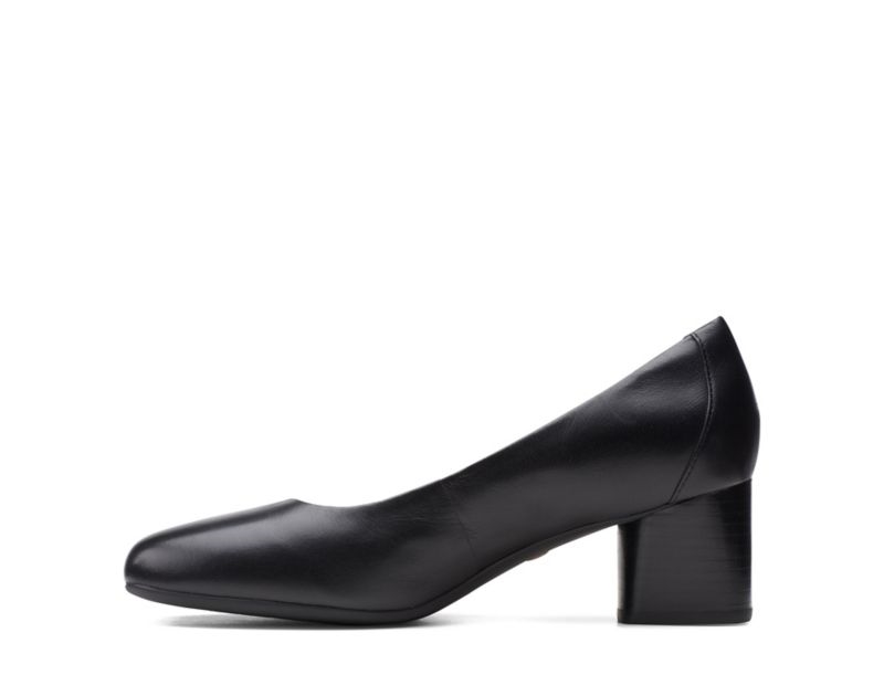 Clarks Un Cosmo Dress Heeled Shoes Black Shoes Black Women - India D6W2943-G7