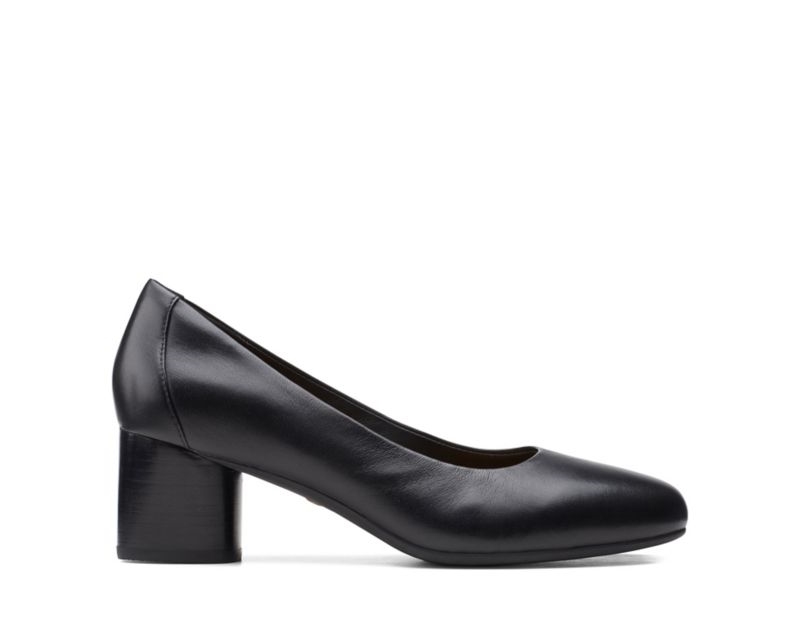 Clarks Un Cosmo Dress Heeled Shoes Black Shoes Black Women - India D6W2943-G7