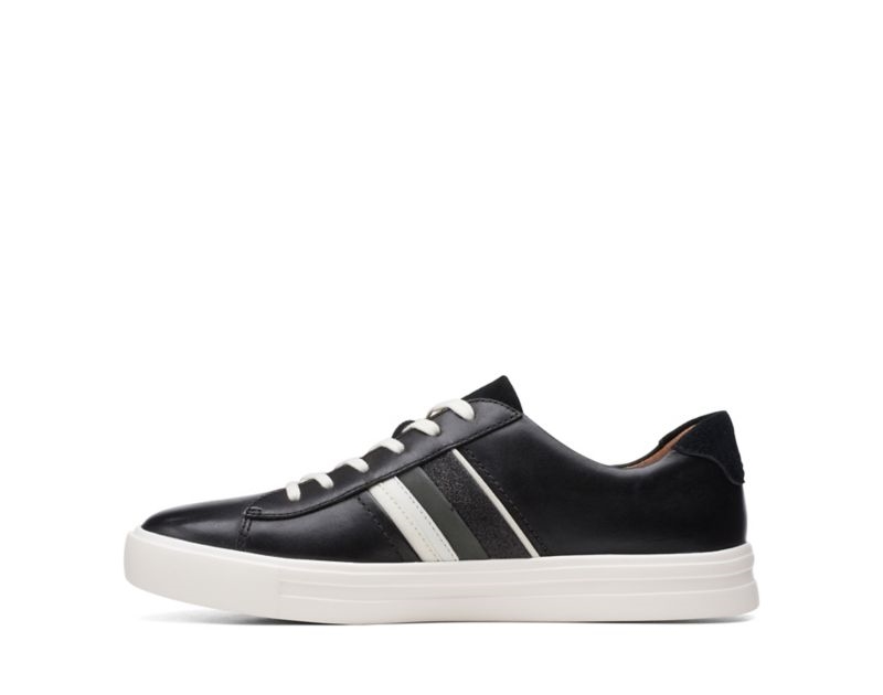 Clarks Un Maui Band Trainers Black Women - India H4M3944-H5