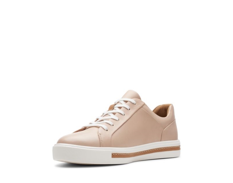 Clarks Un Maui Lace Trainers Skin Women - India W2J6718-B0