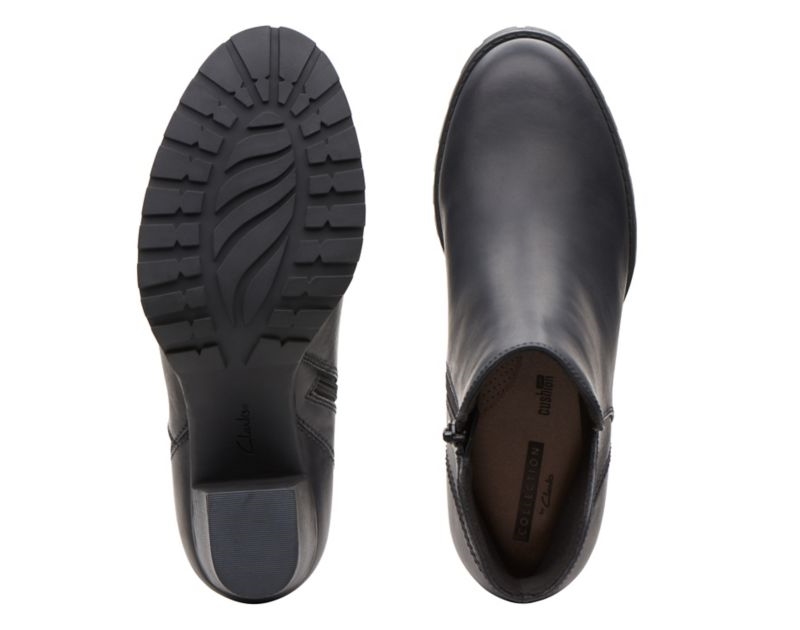 Clarks Verona Trish Heeled Boots Black Women - India S5L9840-W5